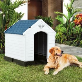 Plastic Waterproof Ventilate Pet Puppy House - S