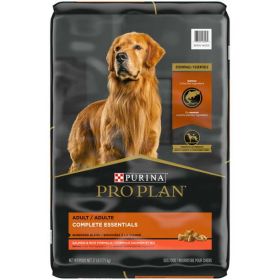 Purina Pro Plan Complete Essetials for Adult Dogs Salmon Rice, 17 lb Bag - Purina Pro Plan