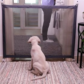 Dog Isolation Net Home Door Fence Protection Net Portable Isolation Door Dog Safety Fence - 110*72CM